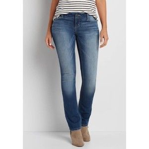 Maurices Straight Fit Ellie Boot Women’s Jeans‎ Size 0 Short NEW